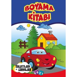HOYA BOYAMA KİTABI 5-6 YAŞ TAŞITLAR SAYILAR