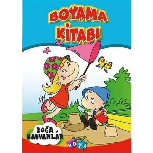 HOYA BOYAMA KİTABI 5-6 YAŞ DOĞA HAYVANLAR