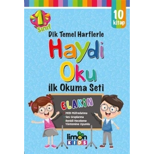 HAYDİ OKU İLK OKUMA SETİ (10 KİTAP) - LİMON KİDS