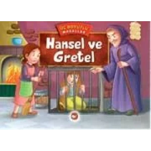 HANSEL VE GRATEL ÜÇ BOYUTLU MASALLAR -BEYAZ BALİNA