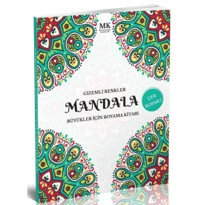 GİZEMLİ RENKLER MANDALA - MAVİ KALEM