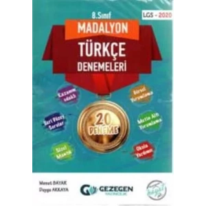 GEZEGEN 8.SINIF MADALYON TÜRKÇE 20 DENEME