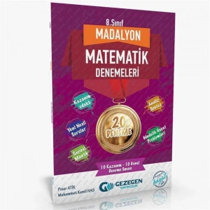GEZEGEN 8.SINIF MADALYON MATEMATİK 20 DENEME