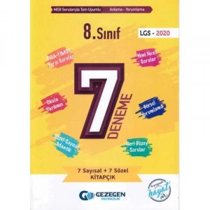 GEZEGEN 8.SINIF DENEME (7 Lİ)