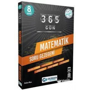 GEZEGEN 8.SINIF 365 GÜN MATEMATİK SORU BANKASI