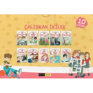 GENDAŞ ÇALIŞKAN İKİLER 10 KİTAP KUTULU