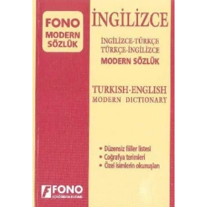 FONO MODERN İNGİLİZCE SÖZLÜK