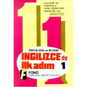 FONO İNGİLİZCE İLK ADIM 1 1.KİTAP