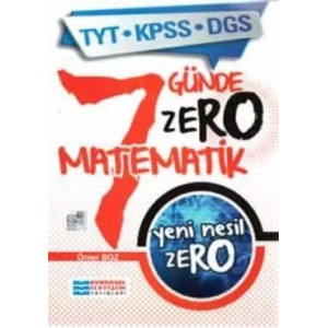 EVRENSEL 7 GÜNDE MATEMATİK ZERO