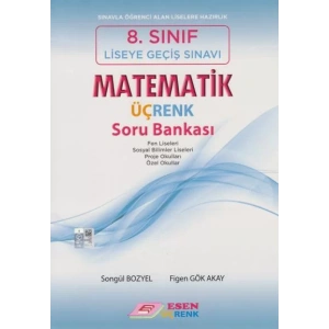 ESEN 8.SINIF ÜÇRENK MATEMATİK SORU BANKASI