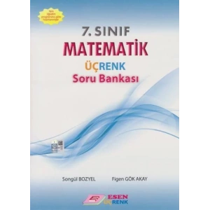 ESEN 7.SINIF ÜÇRENK MATEMATİK SORU BANKASI