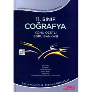 ESEN 11.SINIF COĞRAFYA KONU ÖZETLİ SORU BANKASI