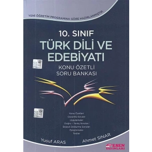 ESEN 10.SINIF TÜRK DİLİ EDEBİYATI KONU ÖZETLİ SORU