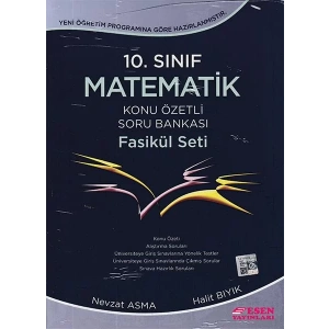 ESEN 10.SINIF MATEMATİK KONU ÖZETLİ SB FASİKÜL SET