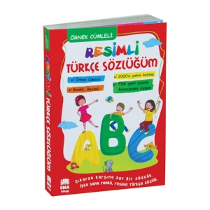 EMA RESİMLİ TÜRKÇE SÖZLÜK BÜYÜK BOY KARTON KAPAK