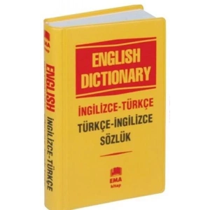 EMA İNGİLİZCE SÖZLÜK KÜÇÜK BOY PLASTİK KAPAK
