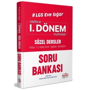 EDİTÖR 8.SINIF 1.DÖNEM SÖZEL SORU BANKASI