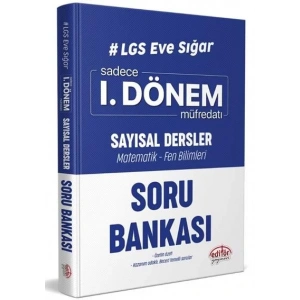EDİTÖR 8.SINIF 1.DÖNEM SAYISAL SORU BANKASI