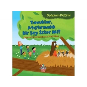 DOĞANIN DÜZENİ TAVUKLAR ATIŞTIRMALIK BİR ŞEY İSTE