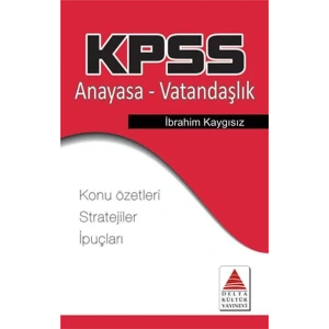 DELTA KPSS ANAYASA - VATANDAŞLIK STRATEJİ KARTLARI