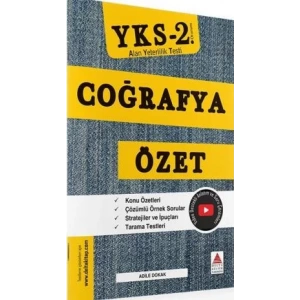 DELTA AYT COĞRAFYA ÖZET