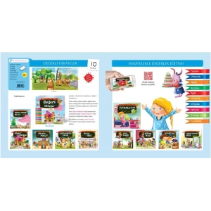 DEĞERLİ HİKAYELER (10 KİTAP) - YUMURCAK YAYINLARI