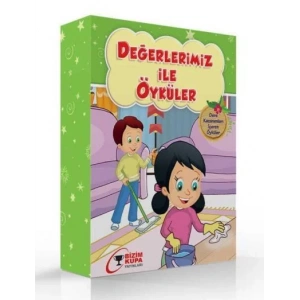 DEĞERLERİMİZ İLE ÖYKÜLER (10 KİTAP) - BİZİM KUPA