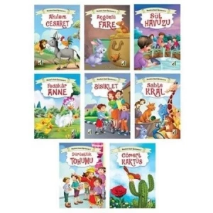 DAMLA MASALLARLA HAYATI ÖĞRENİYORUM 1 (8 KİTAP)