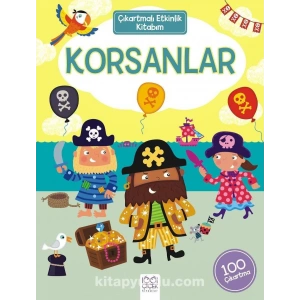 ÇIKARTMALI KORSANLAR KİTABIM - 1001 ÇİÇEK