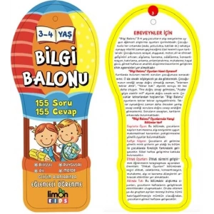 BİLGİ BALONU (3-4 YAŞ) - LİMON KİDS
