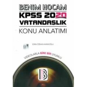 BENİM HOCAM KPSS VATANDAŞLIK KONU ANLATIMI 2020