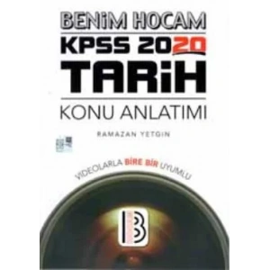 BENİM HOCAM KPSS TARİH KONU ANLATIMI 2020