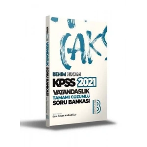 BENİM HOCAM KPSS 2021 VATANDAŞLIK TAMAMI ÇÖZ. SORU