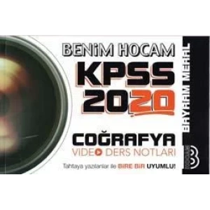 BENİM HOCAM KPSS 2020 COĞRAFYA VİDEO DERS NOTLARI