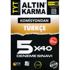ALTIN KARMA TYT KOMİSYONDAN TÜRKÇE DENEME
