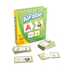 ALFABE EĞLENCELİ BULMACALAR 60 PARÇA - DIYTOY