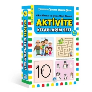 AKTİVİTE KİTAPLARIM SETİ 4 YAŞ - MARTI