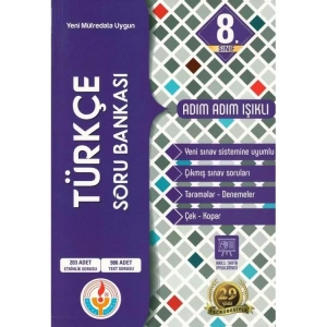 ADIM ADIM IŞIKLI 8.SINIF TÜRKÇE SORU BANKASI
