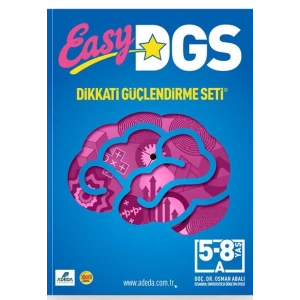 ADEDA EASY DGS DİKKATİ GÜÇLENDİRME SETİ 5-8 YAŞ A