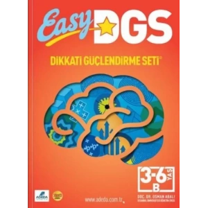 ADEDA EASY DGS DİKKATİ GÜÇLENDİRME SETİ 3-6 YAŞ B