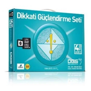 ADEDA DİKKATİ GÜÇLENDİRME SETİ 4 YAŞ