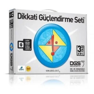 ADEDA DİKKATİ GÜÇLENDİRME SETİ 3 YAŞ