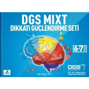ADEDA DGS MIXT DİKKATİ GÜÇLENDİRME SETİ 6-7 YAŞ