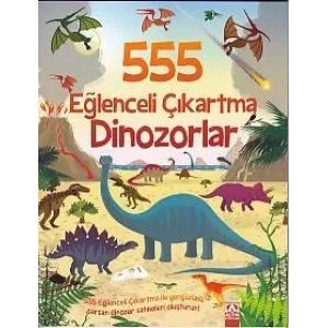 555 EĞLENCELİ ÇIKARTMA DİNOZORLAR - ALTIN