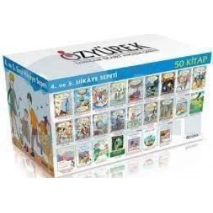 4 VE 5 SINIFLAR İÇİN HİKAYE SETİ / 50 KİTAP / ÖZYÜ