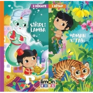 2 HİKAYE 1 KİTAP SİHİRLİ LAMBA-ORMAN KİTABI