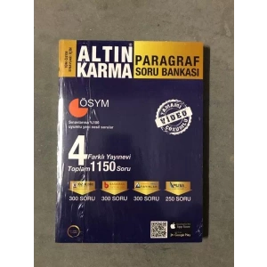ALTIN KARMA TYT PARAGRAF SORU BANKASI