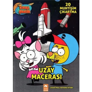 KRAL ŞAKİR ÇIKARTMALI BOYAMA UZAY MACERASI