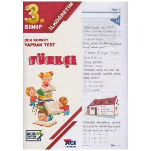 AÇI 3.SINIF TÜRKÇE YAPRAK TEST