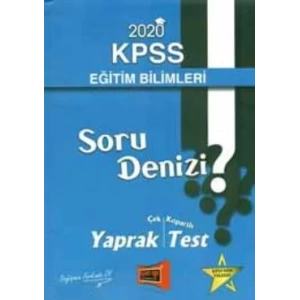 YARGI KPSS EĞİTİM BİLİMLERİ SORU DENİZİ YAPRAK T.